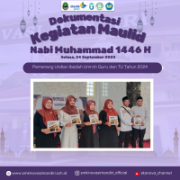 Berkah Maulid Nabi Muhammad SAW, 6 Orang Guru dan TU di berangkat Umroh pada bulan Januari 2025.