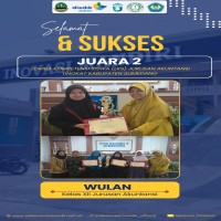 WULAN, Siswa jurusan Akuntasi dari SMK Inovasi Mandiri Raih Juara 2 Lomba Kompetensi Siswa (LKS) Tingkat Kabupaten Sumedang