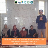 Pengarahan dan Persiapan Kunjungan industri kelas XI SMKS INOVASI MANDIRI